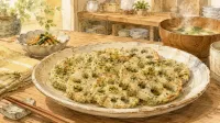 青のりれんこん焼きで粉が落ちにくい下味と片栗粉の付け方