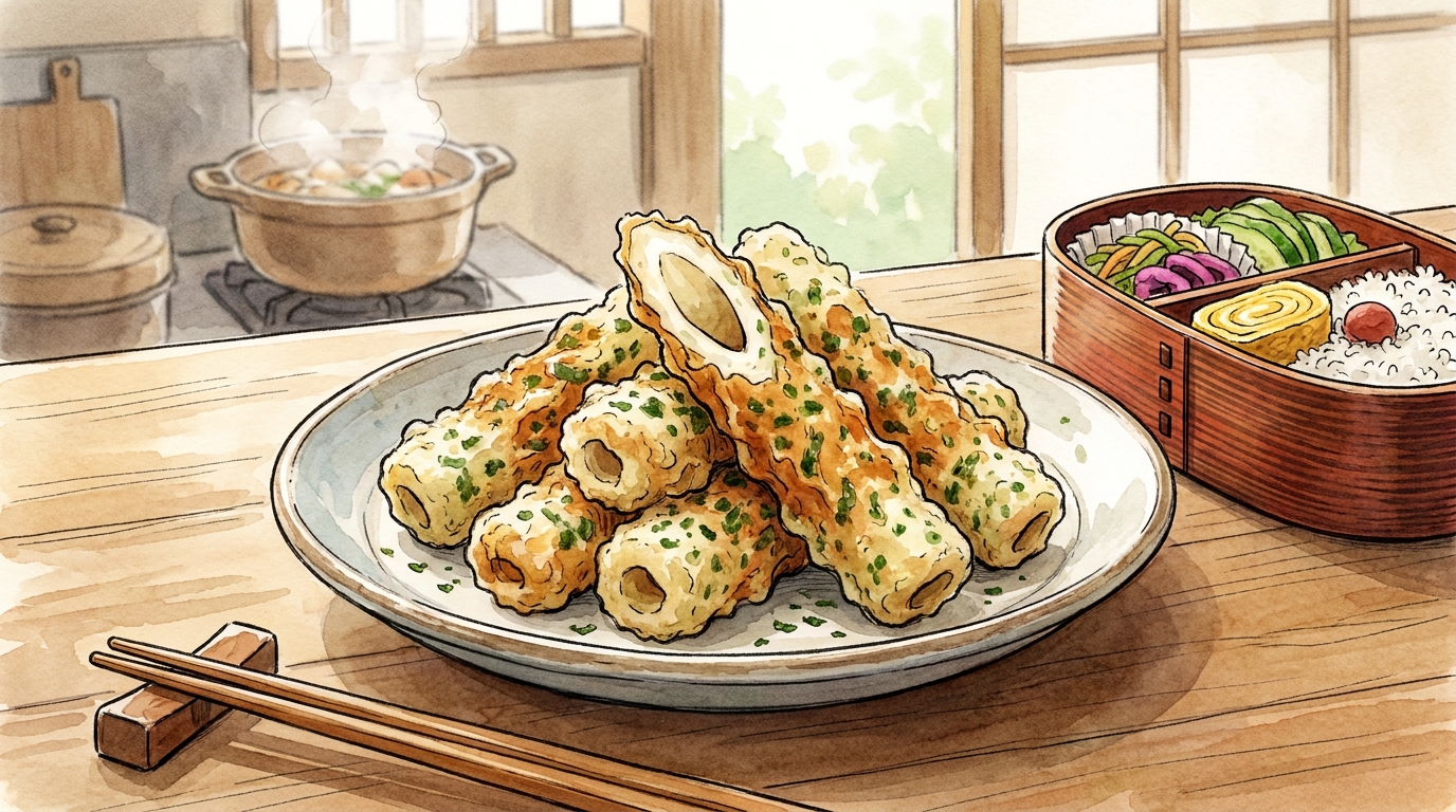 青のり香るちくわの磯辺揚げ|お弁当にも合う定番レシピ
