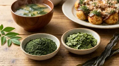 青のりとあおさの違いは香りと原材料名｜たこ焼き・味噌汁で失敗しない選び方