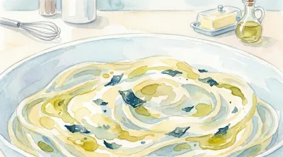 青のりパスタのバターが分離する原因と絶品ソースに仕上げる乳化のコツと投入順